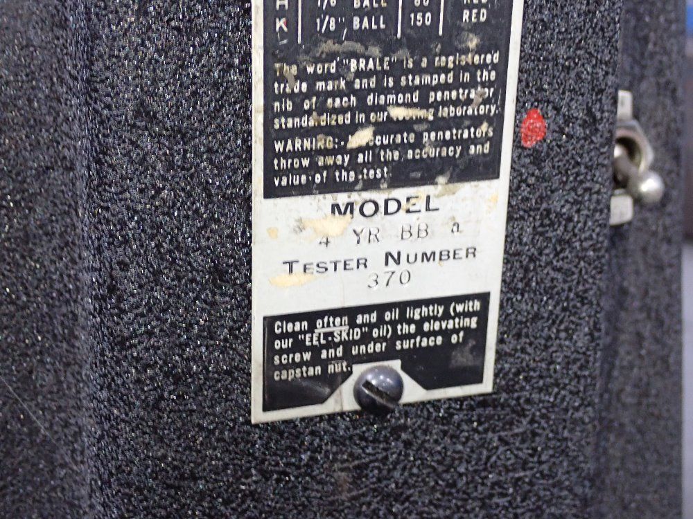 Rockwell Hardness Tester
