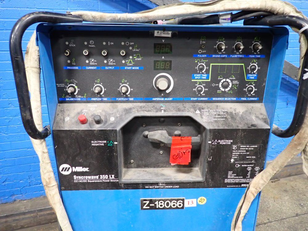 Miller Miller Syncrowave 350lx Welder