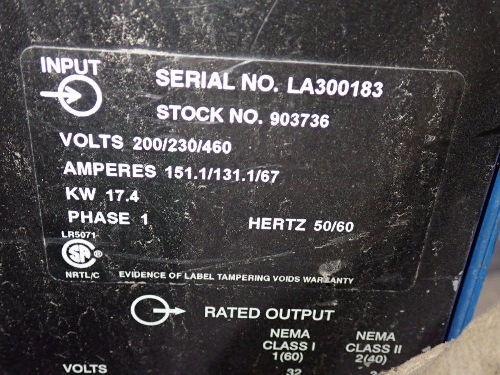 Miller Miller Syncrowave 350lx Welder