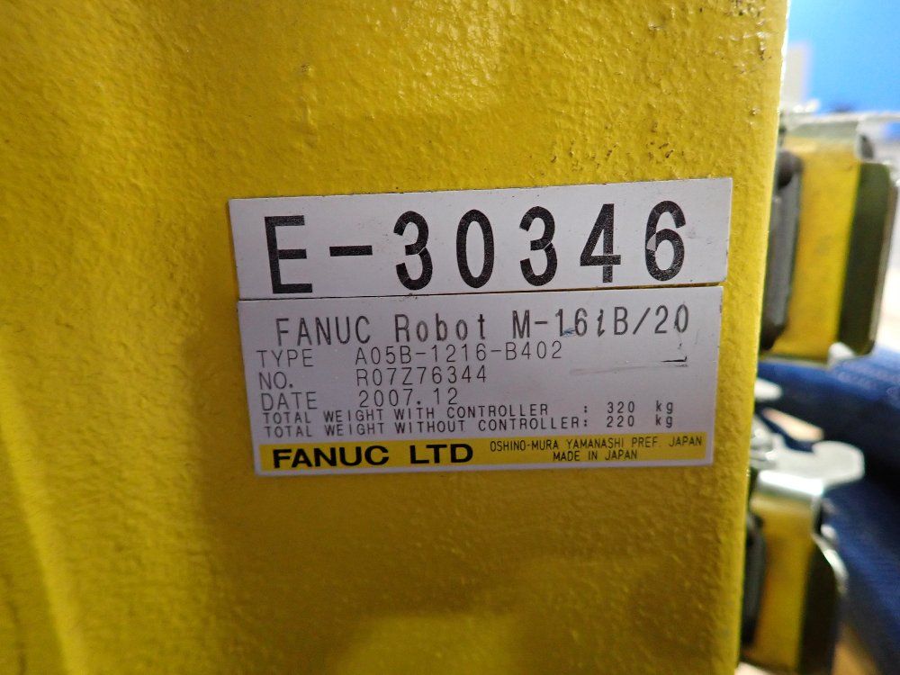 Fanuc 2007 Fanuc M16ib20 Robot W Controller