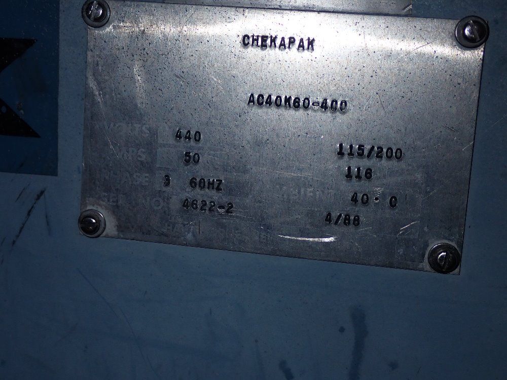 Trilectron Chekapak  1988 Trilectron Chekapak Power Unit