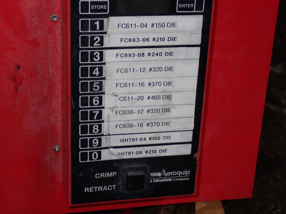 Aeroquip Ft1380-115 Hydraulic Crimper - Ft1380-115
