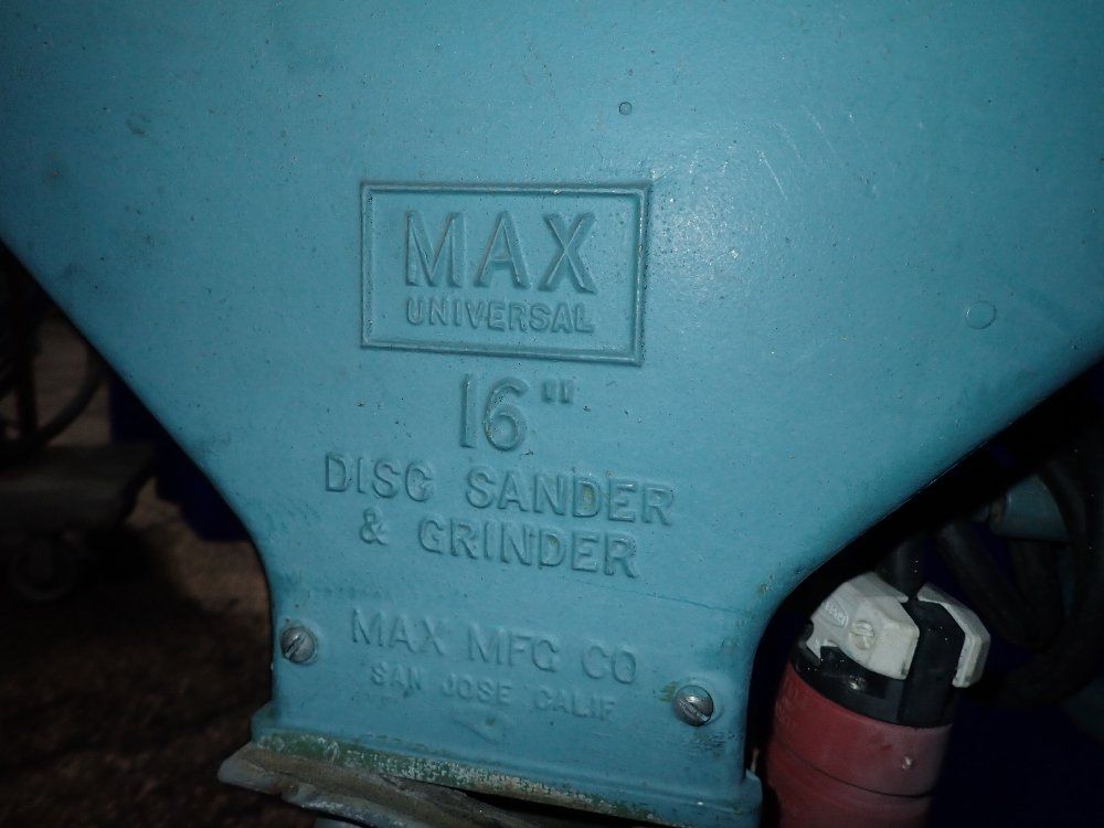 Max Universal Disc Sandergrinder