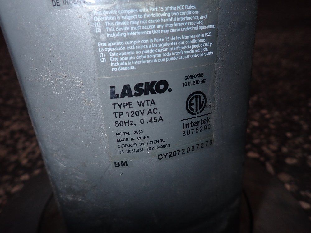 Lasko Fan - 2550