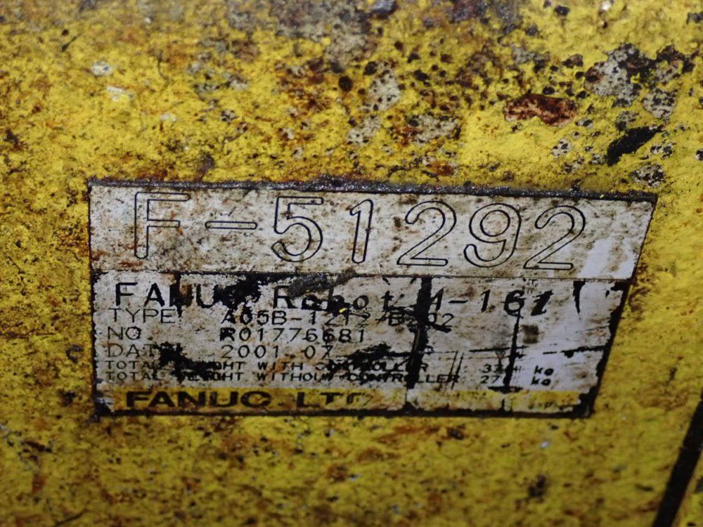 Fanuc 2001 Fanuc M16i Robot