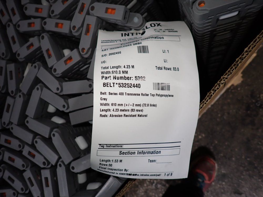 Intralox Belts