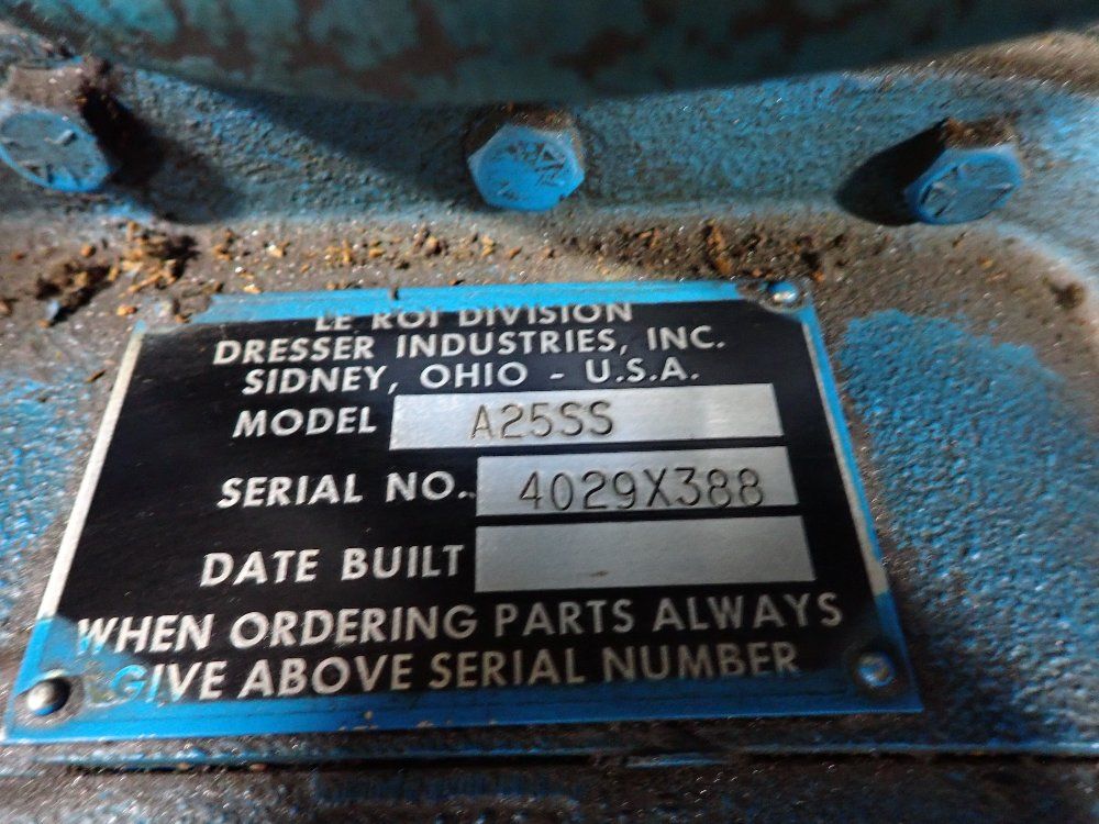 Leroi Air Compressor