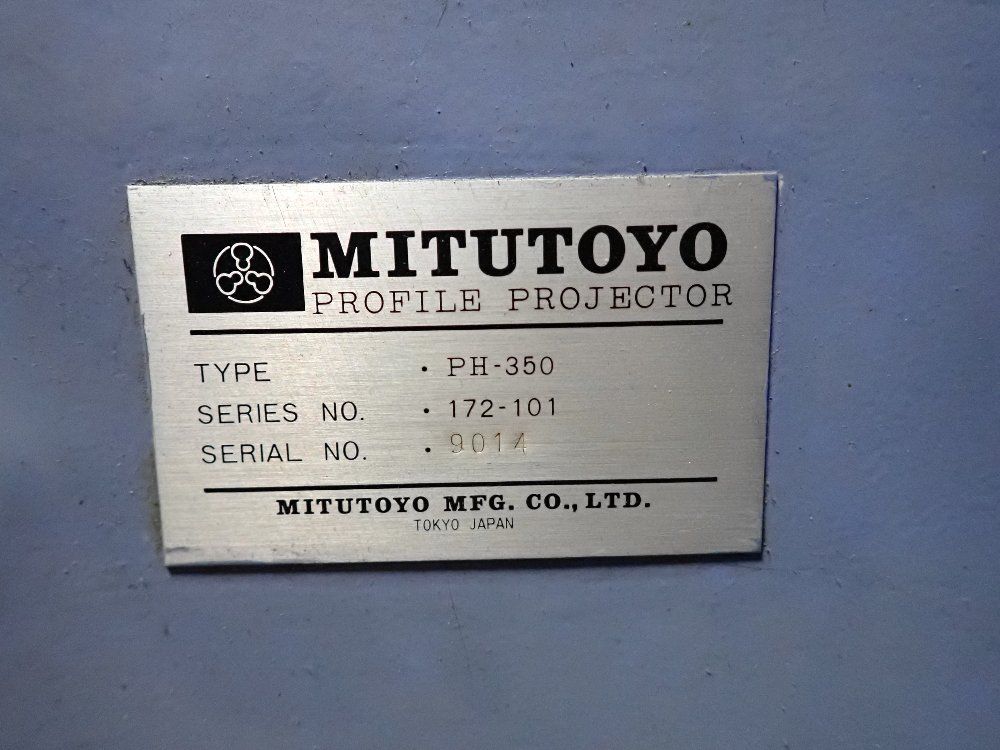 Mitutoyo 12" Ph-350 Optical Comarator - Ph-350