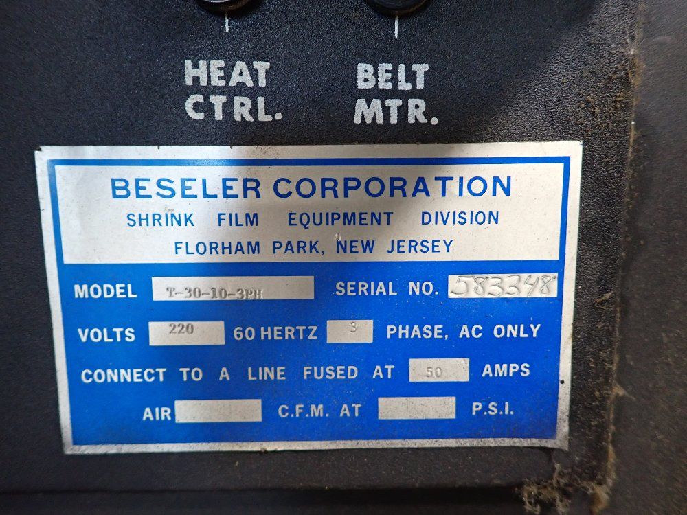 Bestronic Heat Shrink Tunnel