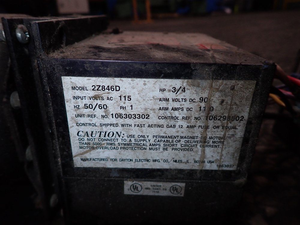 Dayton .75 Hp Permanent Magnet Motor - 2z846d