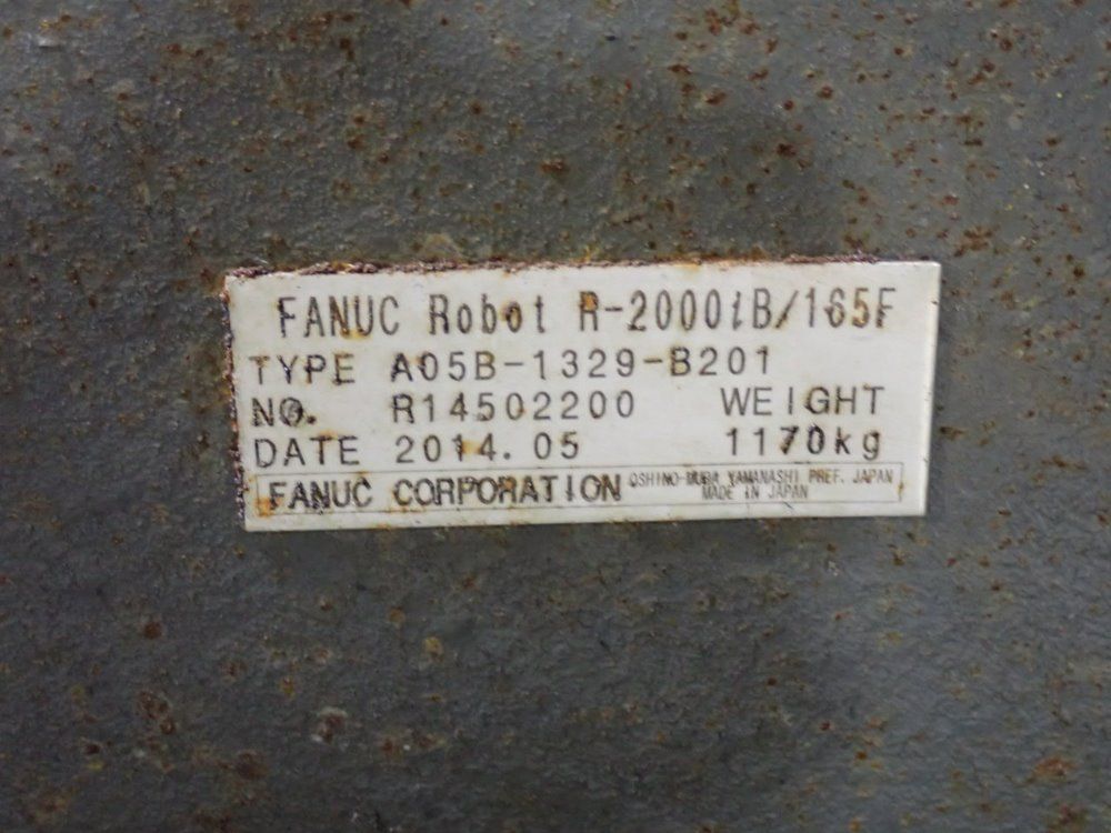 Fanuc 2014 Fanuc R2000ib165f Robot