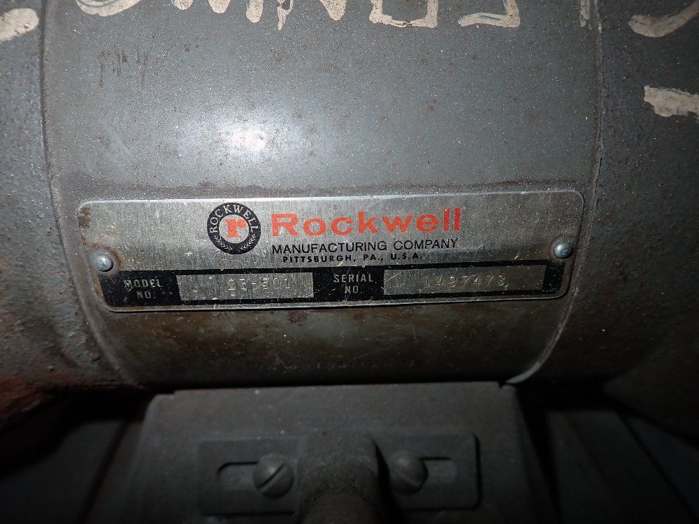 Rockwell Pedestal Grinder