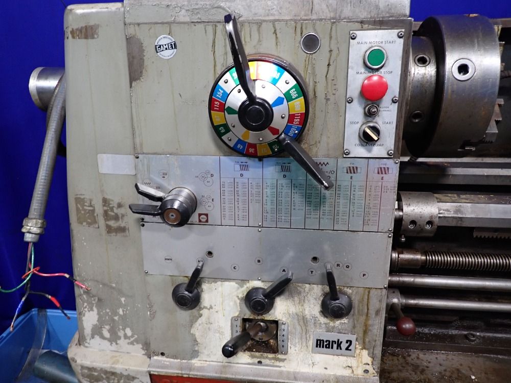 Clausing 17" X 80" 1978 Clausing Colchester 17" Lathe - Colchester 17