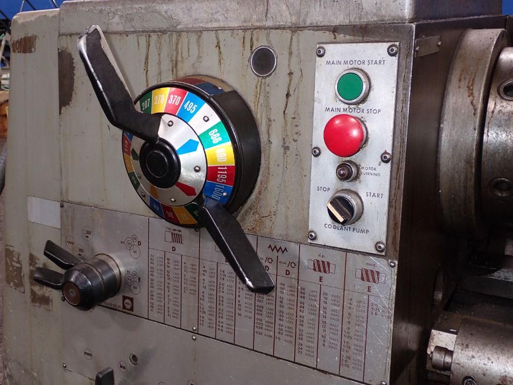 Clausing 17" X 80" 1978 Clausing Colchester 17" Lathe - Colchester 17