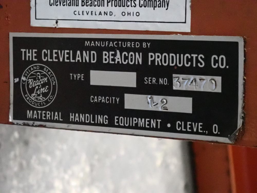 Cleveland Beacon Jib Crane