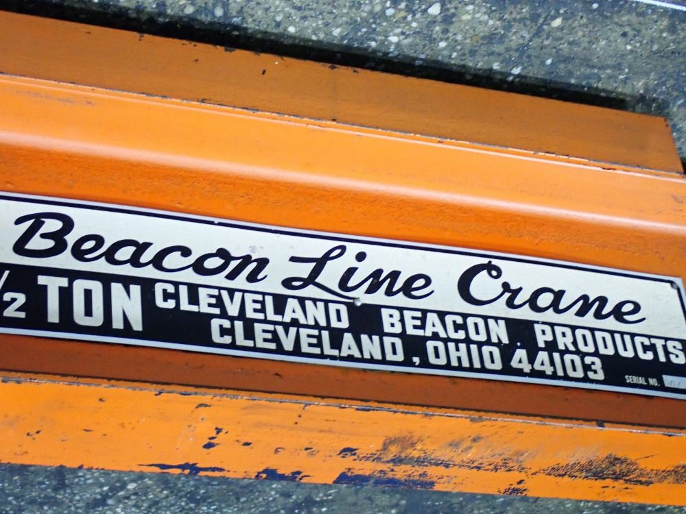 Cleveland Beacon Jib Crane