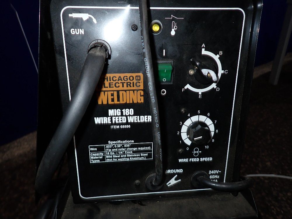 Chicago Electric Wire Feeder W Cart