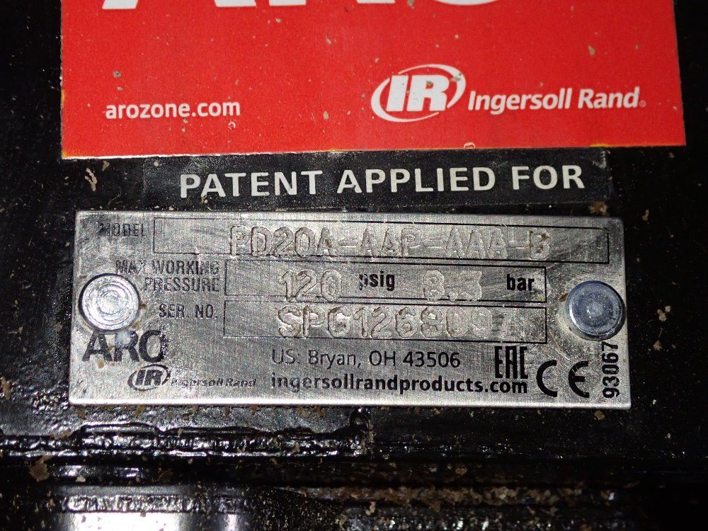 Aro Aro Pd20aaapaaab Diagphram Pump