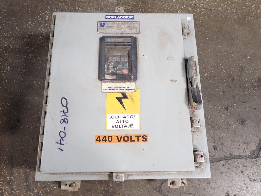 Beckert  Hiester Control Cabinet
