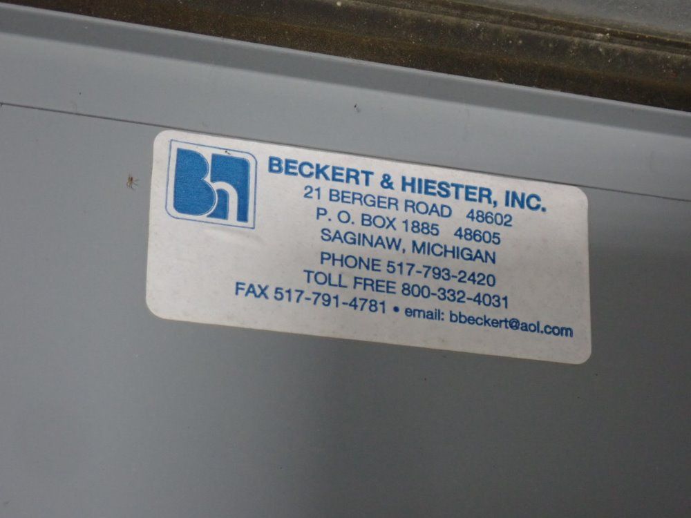 Beckert  Hiester Control Cabinet
