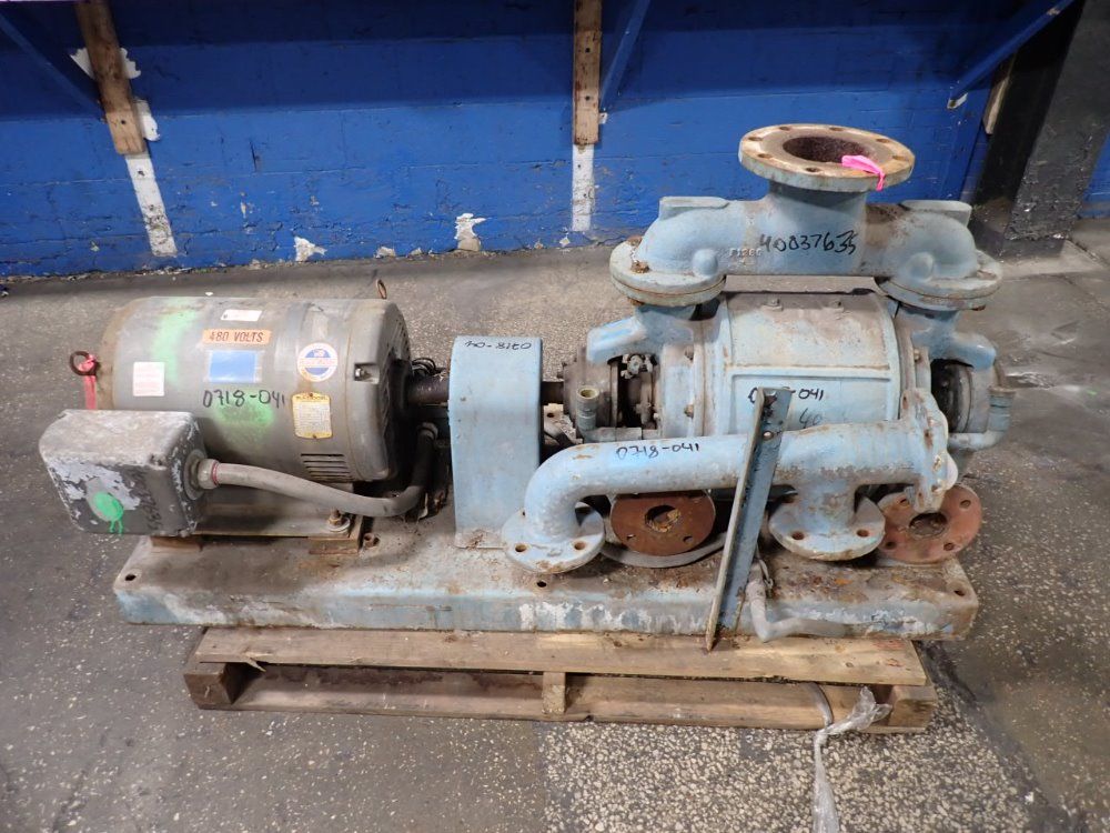 Nash Engineering 25 Hp Vacuum Pump