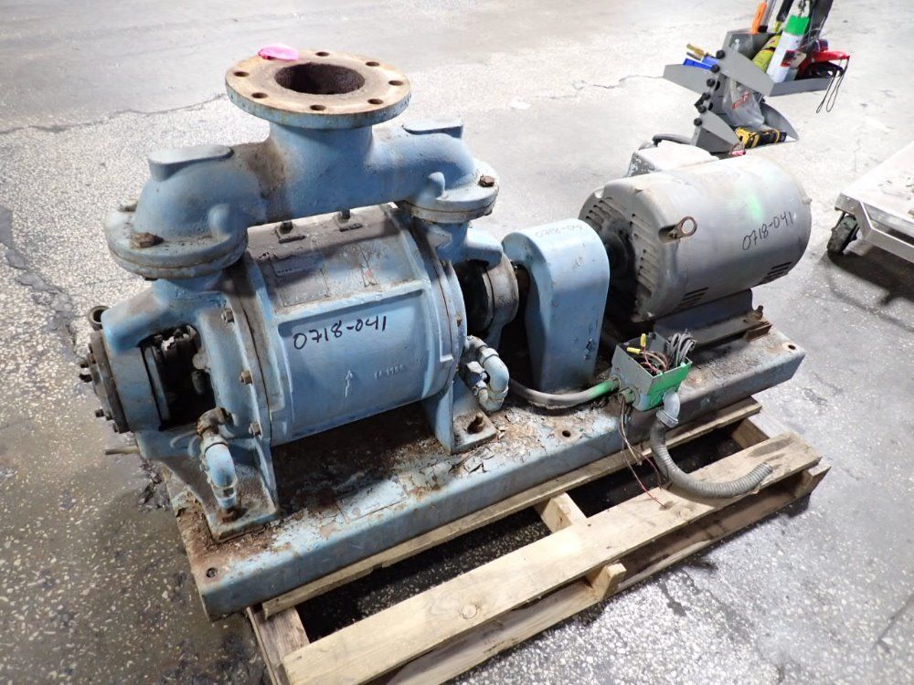 Nash Engineering 25 Hp Vacuum Pump