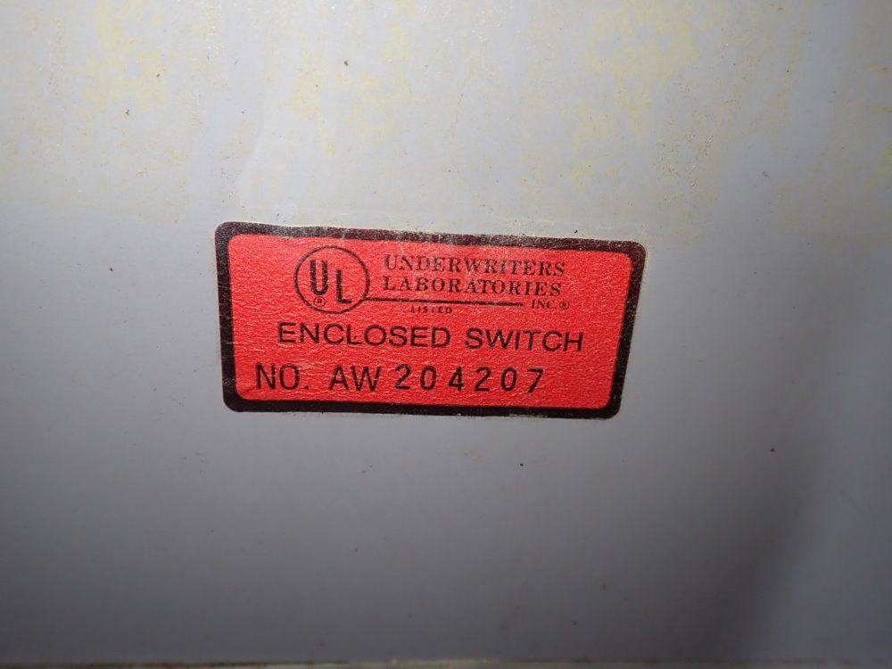 Westinghouse Fusible Disconnect