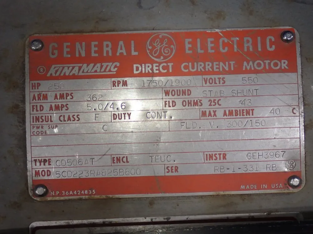 General Electric Motor