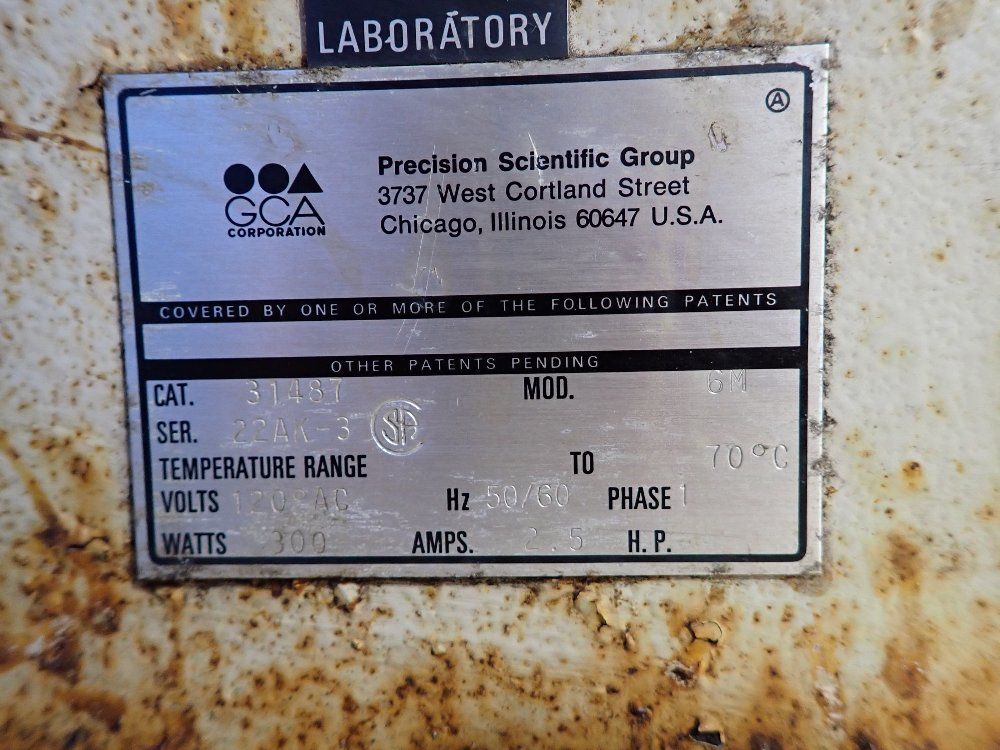 Precision 17"x34" Convection Incubator - 6m