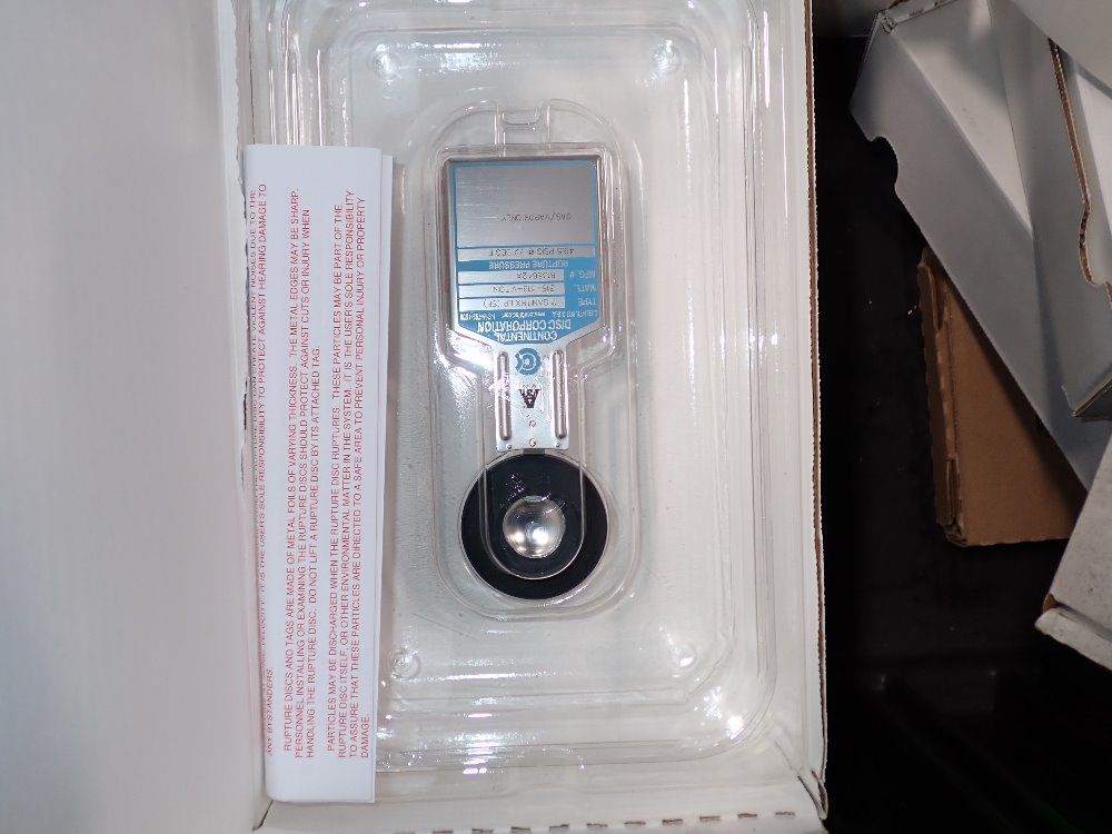 Cdc Rupture Discs