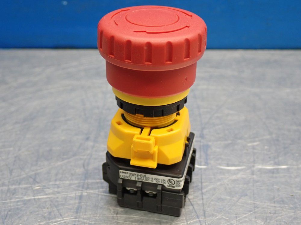 Idec Red Pushbutton Emergencystop Switch
