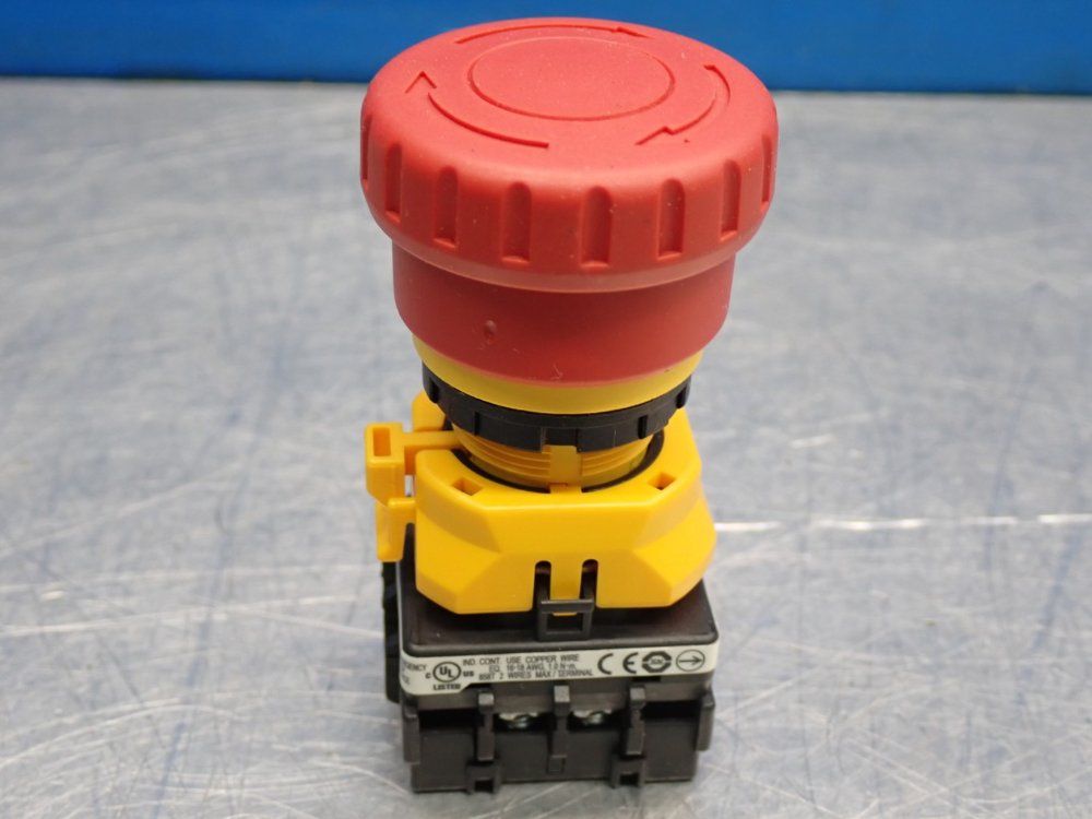 Idec Red Pushbutton Emergencystop Switch