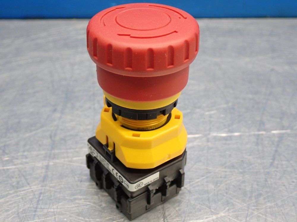 Idec Red Pushbutton Emergencystop Switch
