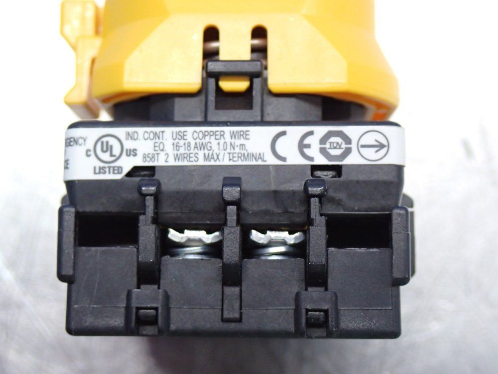 Idec Red Pushbutton Emergencystop Switch