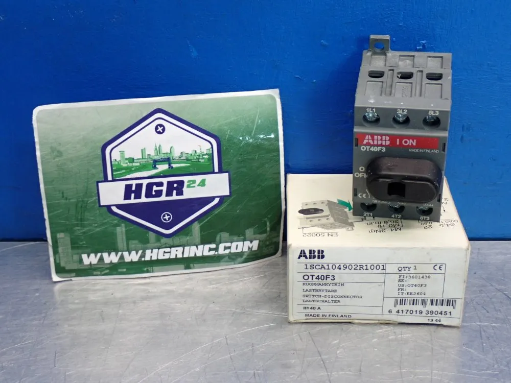 Abb Ot40f3 Switchdisconnector