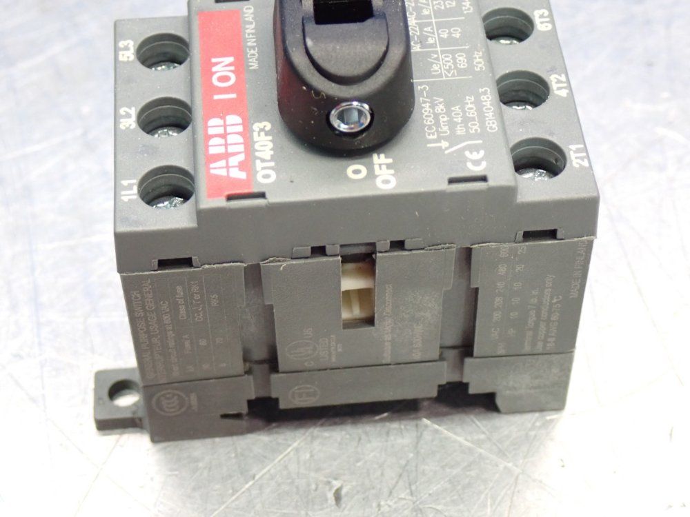 Abb Ot40f3 Switchdisconnector