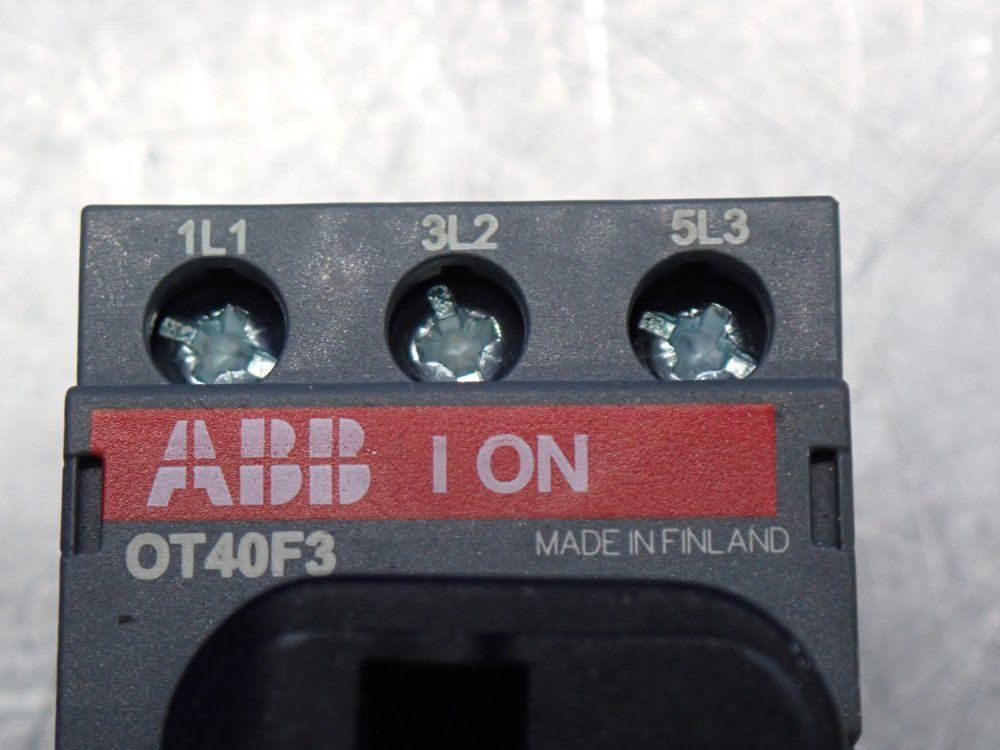 Abb Ot40f3 Switchdisconnector