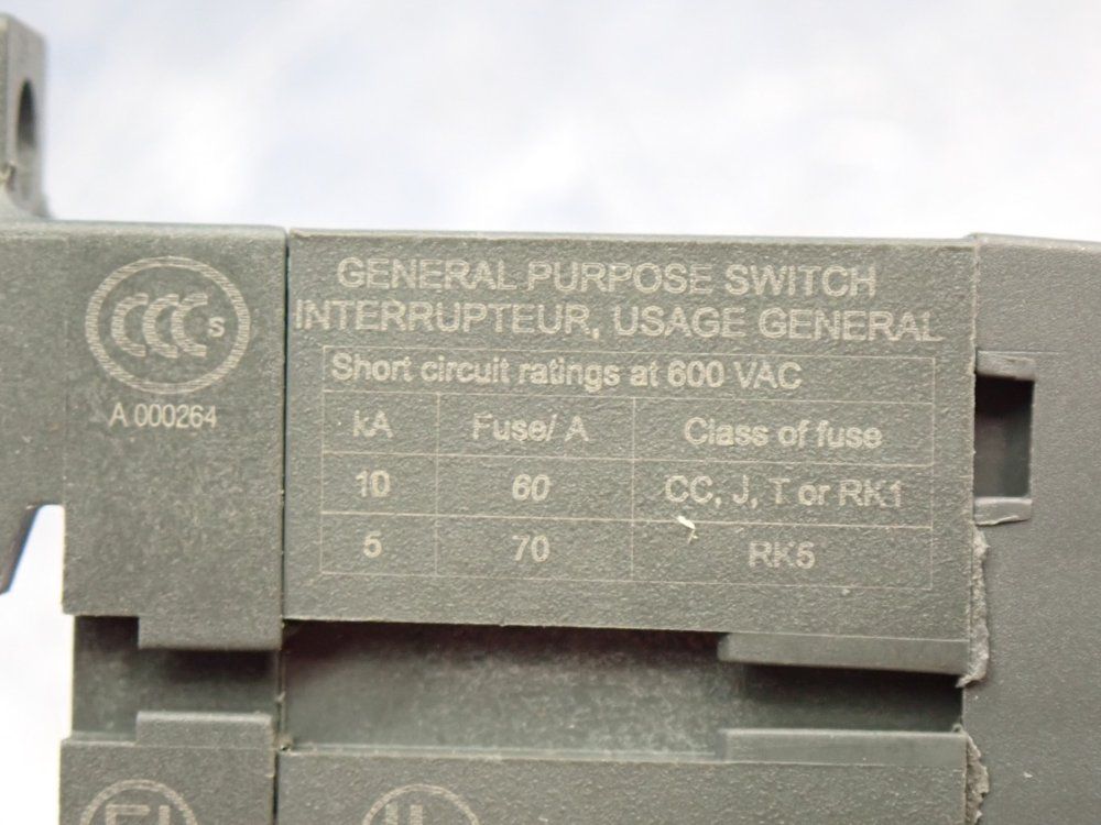 Abb Ot40f3 Switchdisconnector