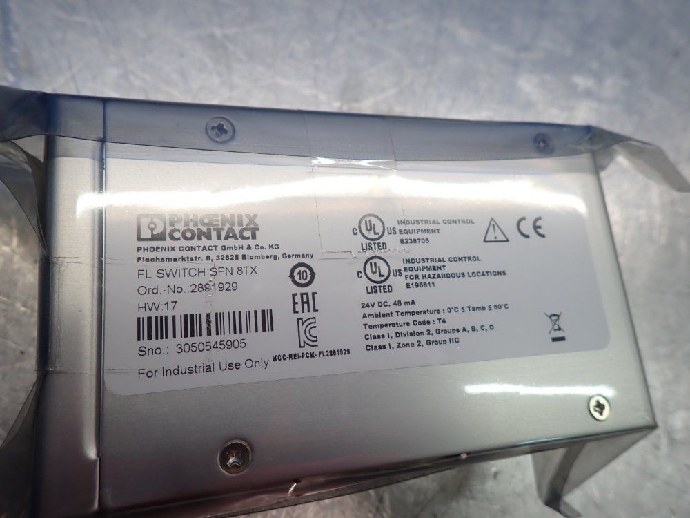 Phoenix Contact Industrial Ethernet Switch