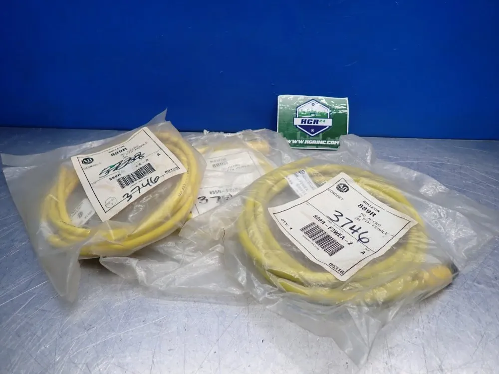 Allen Bradley Ac Micro Cable 3pcs