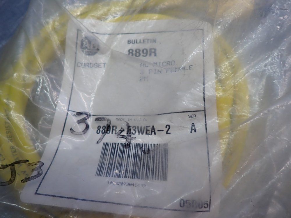 Allen Bradley Ac Micro Cable 3pcs