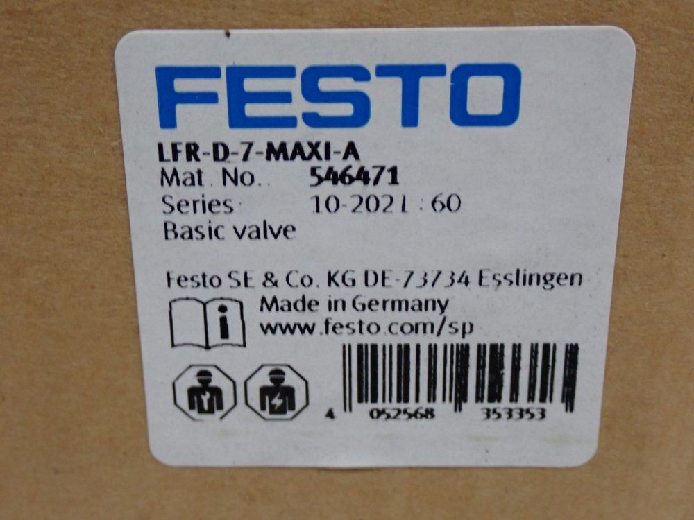 Festo Pneumatic Filter Regulator