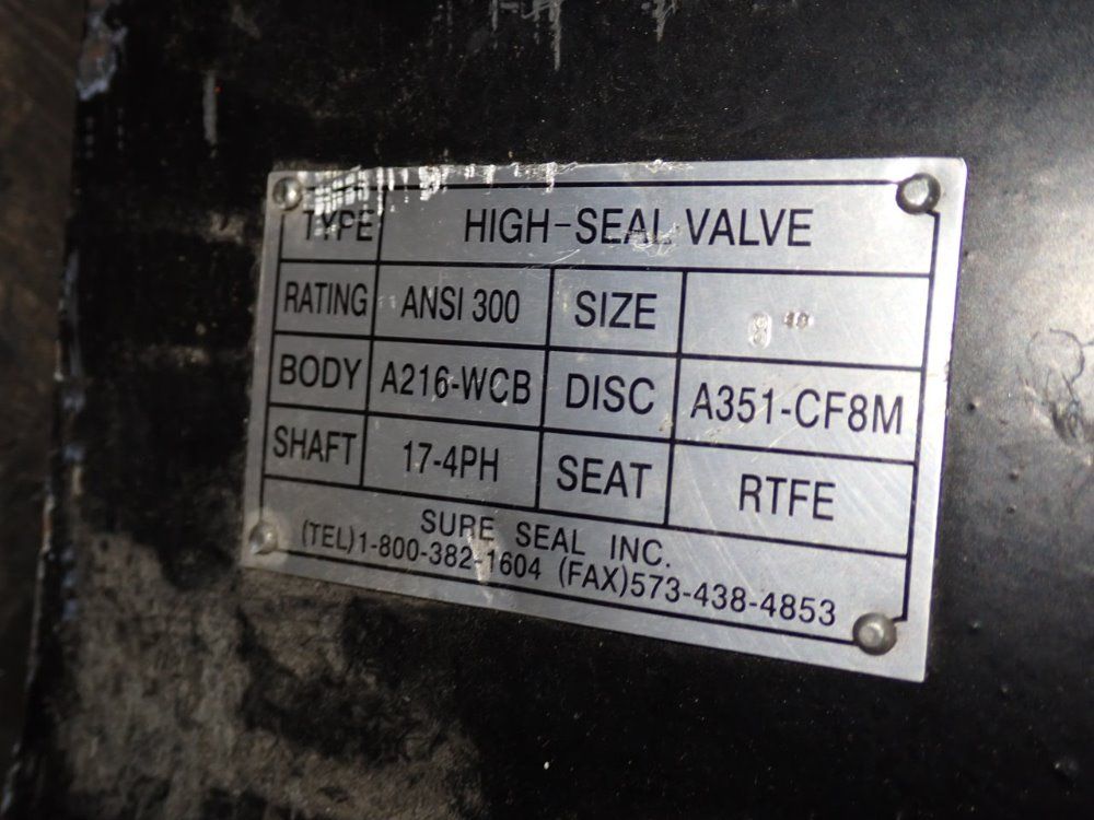 Sure Seal Inc Butterfly Valve