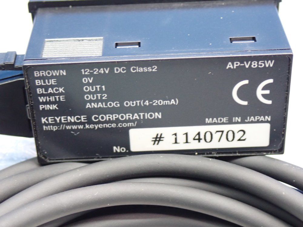 Keyence Pressure Sensor Amplifier