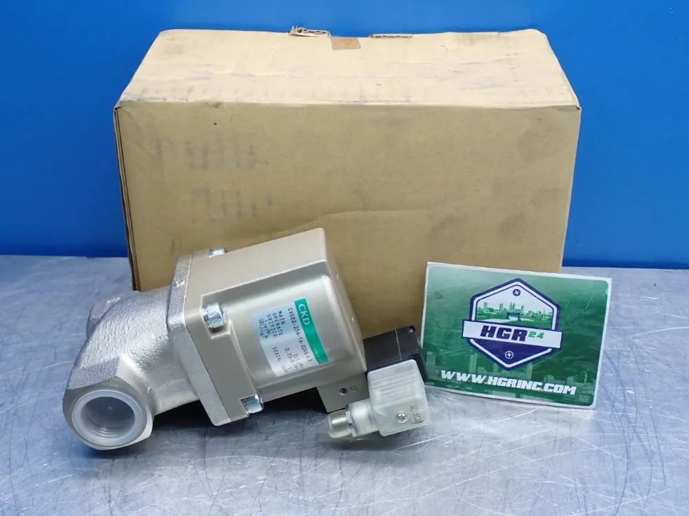 Ckd Control Pressure 0.25 - 0.7 Mpa (2.5 - 7 Bar) Air Operated 2-port Coolant Valve - Cvse2-25a-16-02ks