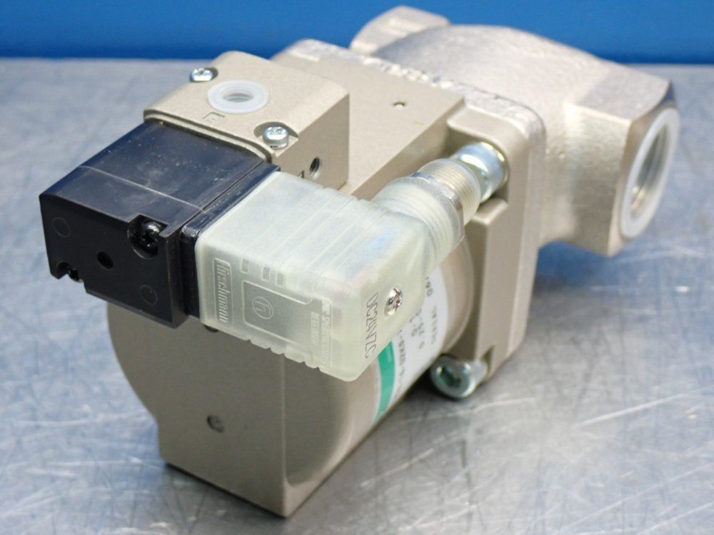 Ckd Control Pressure 0.25 - 0.7 Mpa (2.5 - 7 Bar) Air Operated 2-port Coolant Valve - Cvse2-25a-16-02ks