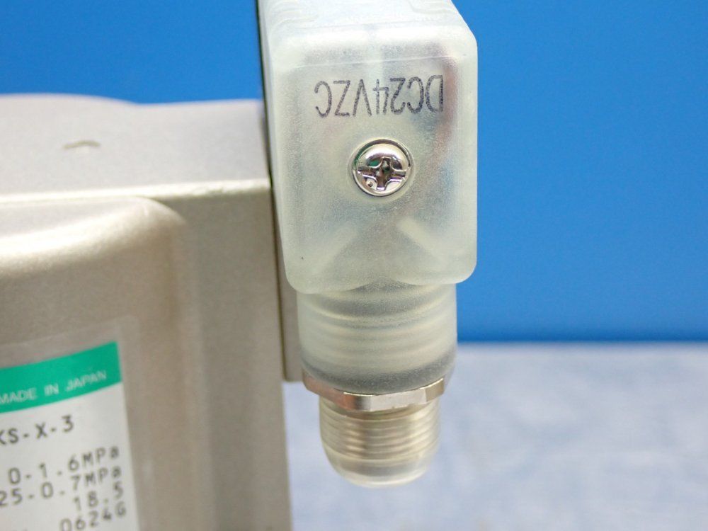 Ckd Control Pressure 0.25 - 0.7 Mpa (2.5 - 7 Bar) Air Operated 2-port Coolant Valve - Cvse2-25a-16-02ks