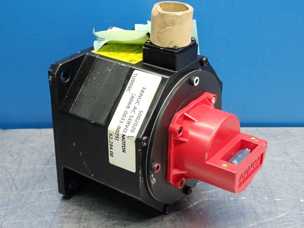 Fanuc 3000rpm Ac Servo Motor - A06b-0033-b075