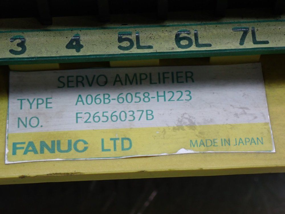 Fanuc Digital Dual Axis Servo Drive Amplifier - A06b-6058-h223