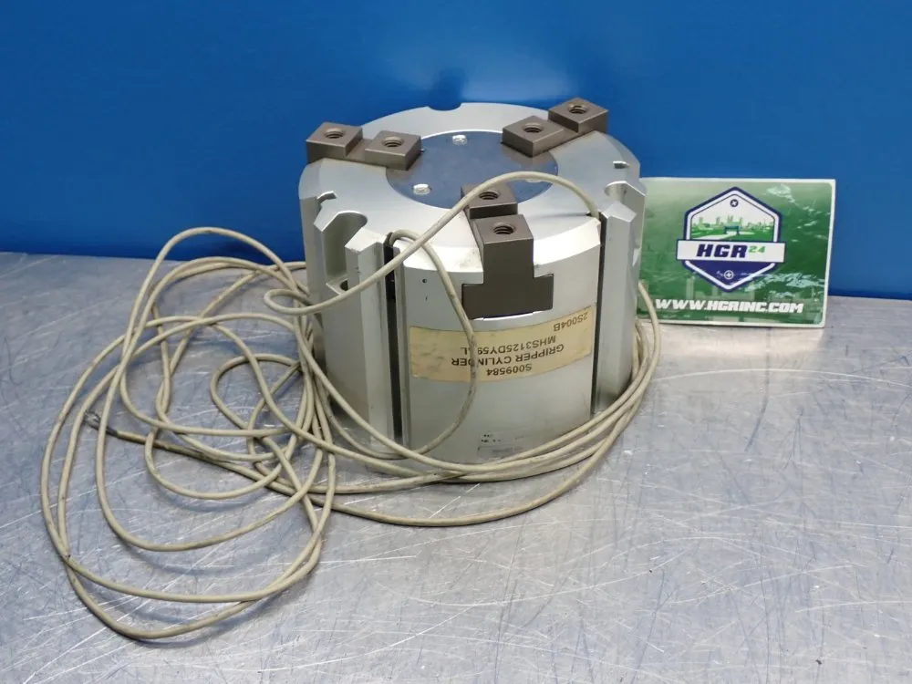 Smc Mhs3 Series Parrallel 3-finger Gripper - Mhs3-125d-y59a